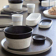 Load image into Gallery viewer, Costa Nova Nótos 6" Latitude Black Bowl Set