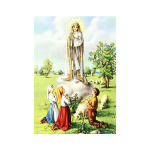 Our Lady of Fatima and 3 Shepherd's Flexible Refrigerator Magnet, Set of 3