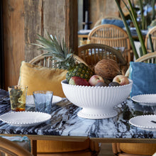 Load image into Gallery viewer, Costa Nova Pearl 13" White Centerpiece