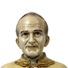 Load image into Gallery viewer, Hand Painted Pope Saint John Paul II Bust Statue Religious Figurine #600
