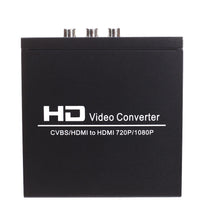 Load image into Gallery viewer, AV / CVBS + HDMI to HDMI 720P / 1080P HD Video Converter - Dual Voltage
