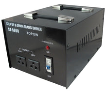 Load image into Gallery viewer, 5000W Watt 110 to 220 Electrical Power Voltage Converter Transformer 220 to 100