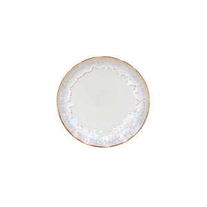 Casafina Taormina 9" White Gold Salad Plate Set