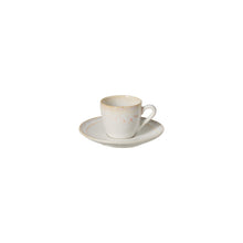 Load image into Gallery viewer, Casafina Taormina 3 oz. White Coffee Cup and Saucer Set