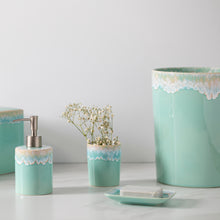 Load image into Gallery viewer, Casafina Taormina Aqua Waste Basket