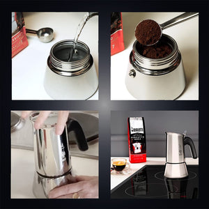 Bialetti Venus Induction Espresso Coffee Maker Stainless Steel