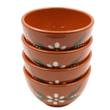 Load image into Gallery viewer, João Vale Hand-Painted Traditional Terracotta Vinho Verde Tinto Bowl - Set of 4
