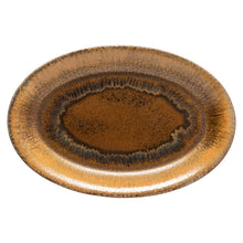 Load image into Gallery viewer, Casafina Poterie 18&quot; Mocha Latte Oval Platter
