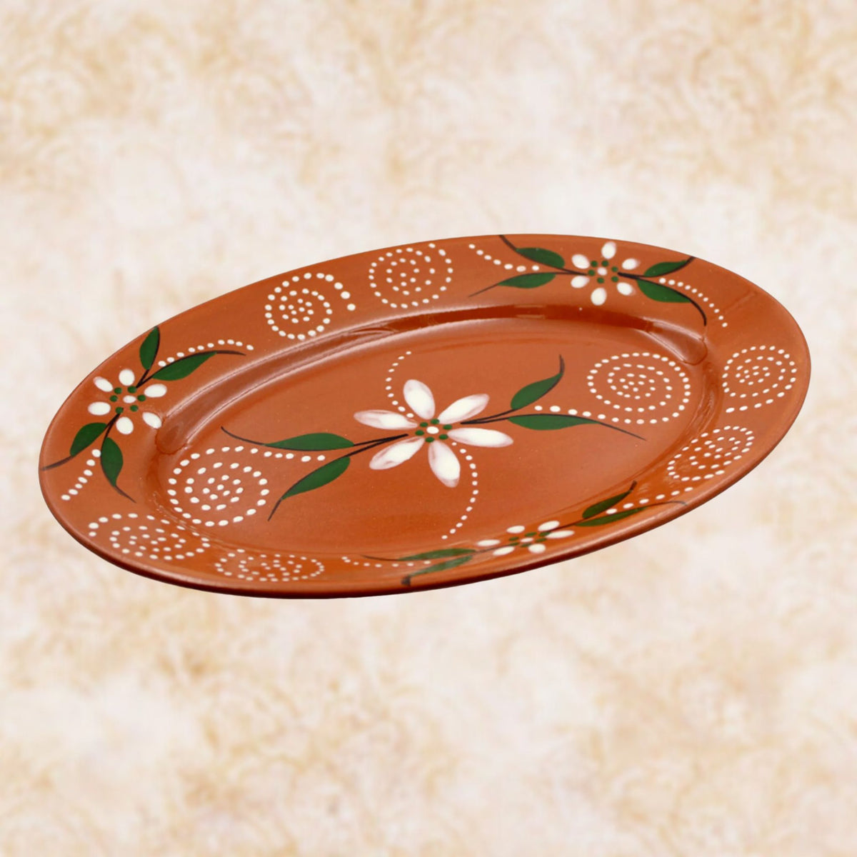 Terracotta Serving/Appetizer Dishes Made in Portugal Portugalia