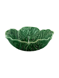 Bordallo Pinheiro Cabbage 27 oz. Salad Bowl, Set of 2