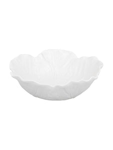 Bordallo Pinheiro Cabbage 27 oz. Beige Salad Bowl, Set of 2