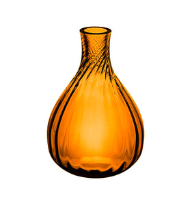 Vista Alegre Color Drop Small Amber Bud Vase