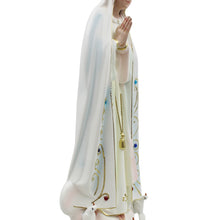 Load image into Gallery viewer, 15&quot; Our Lady Of Fatima Virgin Mary White Religious Statue, #1023
