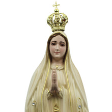 Load image into Gallery viewer, 20&quot; Our Lady Of Fatima Virgin Mary Beige Religious Statue, #1035V
