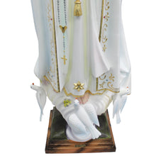 Load image into Gallery viewer, 44&quot; Our Lady Of Fatima Virgin Mary White Religious Statue, #1038
