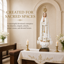 Load image into Gallery viewer, 40" Our Lady Of Fatima Statue Made in Portugal #1039
