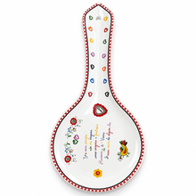 Load image into Gallery viewer, Portuguese Ceramic Spoon Rest – Viana Lovers Design, 10.75"
