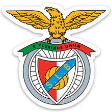 Load image into Gallery viewer, SL Benfica Eagle Crest Stickers, Set of 3
