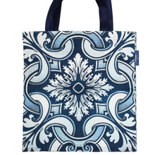 Load image into Gallery viewer, 100% Cotton Azulejo Tile Themed Made in Portugal Reusable Tote Bag
