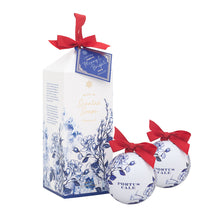Load image into Gallery viewer, Castelbel Portus Cale Gold &amp; Blue Christmas Baubles Soap Set
