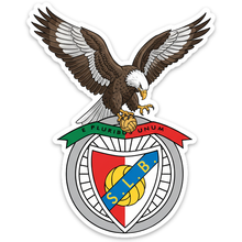 Load image into Gallery viewer, SL Benfica Eagle Stickers – Club Crest Design, Set of 3

