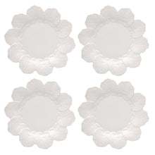 Load image into Gallery viewer, Bordallo Pinheiro Geranium White Dinner Plate, Set of 4
