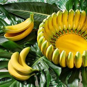 Bordallo Pinheiro Bananas From Madeira Bananas Centerpiece