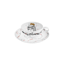 Load image into Gallery viewer, Vista Alegre Rainhas De Portugal Tea Cups and Saucers, Set of 6
