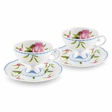 Load image into Gallery viewer, Vista Alegre Bridgerton Tea Cup &amp; Saucer, Set of 2
