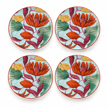 Load image into Gallery viewer, Vista Alegre Lotus Bread &amp; Butter Plate, Set of 4
