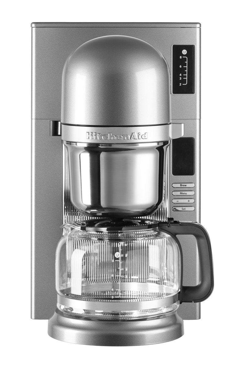 KitchenAid Pour Over Coffee Maker, Contour Silver, 220-240 Volts, Not for USA