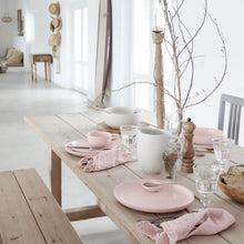 Load image into Gallery viewer, Casafina Pacifica 11&quot; Marshmallow Rose Dinner Plate Set
