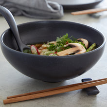 Load image into Gallery viewer, Casafina Pacifica Seed Grey Ramen Bowl Set
