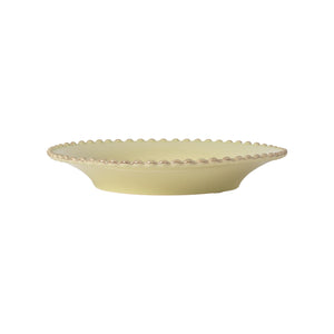 Costa Nova Pearl Lilly Green Soup/Pasta Plate Set