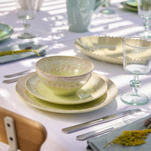 Load image into Gallery viewer, Casafina Taormina Yellow Dinner Plate Set
