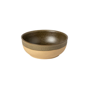 Costa Nova Arenito 33 oz. Olive Green Poke Bowls, Set