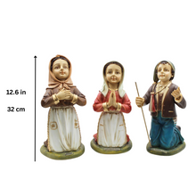 Load image into Gallery viewer, Three Shepherds of Fatima Religious Figurine Statue Made In Portugal
