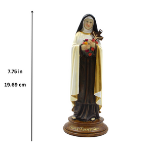 7.75" Saint Teresa Religious Statue Made in Portugal