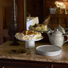 Load image into Gallery viewer, Costa Nova Resonance White Gold Salad/Dessert Plate Set
