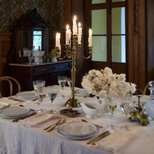 Load image into Gallery viewer, Costa Nova Resonance White Gold Salad/Dessert Plate Set
