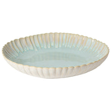 Load image into Gallery viewer, Casafina Mallorca 12&quot; Sea Blue Low Serving Bowl
