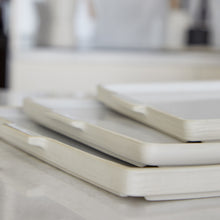 Load image into Gallery viewer, Costa Nova Nótos 9&quot; Dune Path Square Plate/Tray Set
