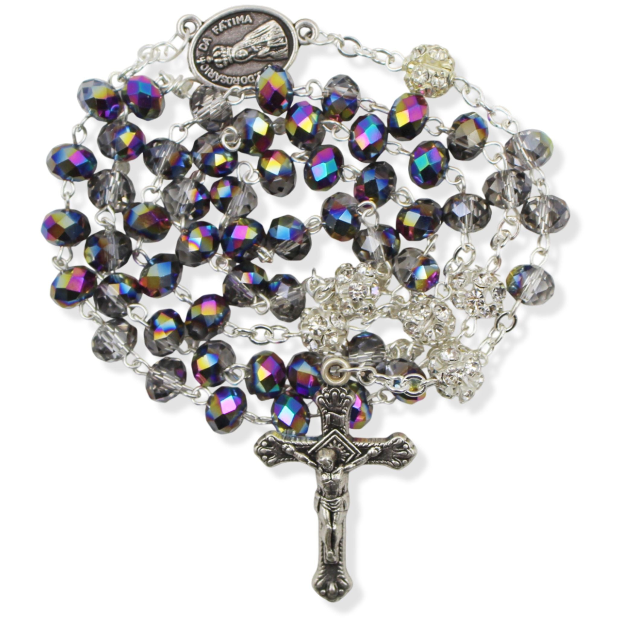 Blue-iridescent Rosary hotsell