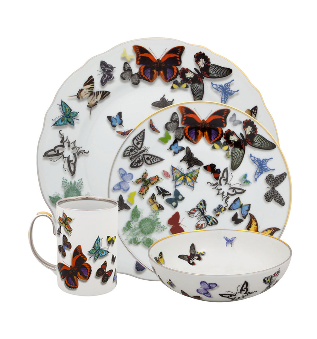 Vista Alegre Butterfly Parade 4 Piece Place Setting