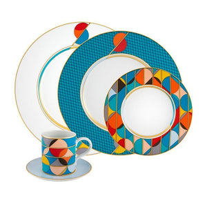 Vista Alegre Futurismo 5 Piece Dinnerware Set