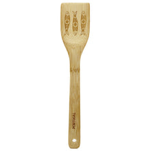 Load image into Gallery viewer, Portuguese Sardine Design Wooden Utensil Set - Spoon and Spatula
