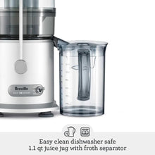 Load image into Gallery viewer, Breville JE98XL Juice Fountain Plus Centrifugal Juicer, Brushed Stainless Steel

