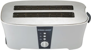 Black & Decker 4 Slice 1350W Toaster, 220-240V, Not for USA