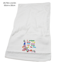 Load image into Gallery viewer, 100% Cotton Namorados Made in Portugal White 3-Piece Towel Set
