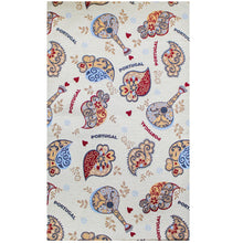 Load image into Gallery viewer, Traditional Portuguese Icons Table Runner - Decorative Cotton Blend
